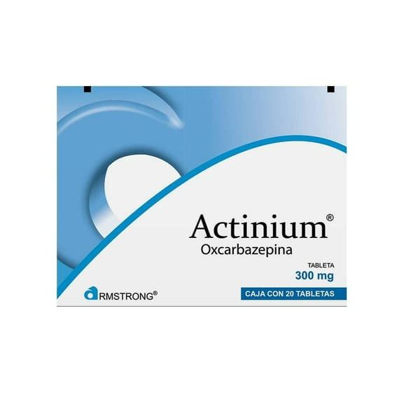 Actinium tabletas 20 pzas de 300 mg c/u