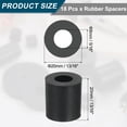 thumbnail image 2 of 18Pack Thick Rubber Spacer, 13/16 Inch OD x 5/16 Inch ID x 13/16 Inch Thickness, 2 of 6
