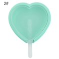 thumbnail image 2 of Silicone Popsicle Mold DIY Heart Ice Cream Mold Ice Pop Mold with Stick & Lid, 2 of 9