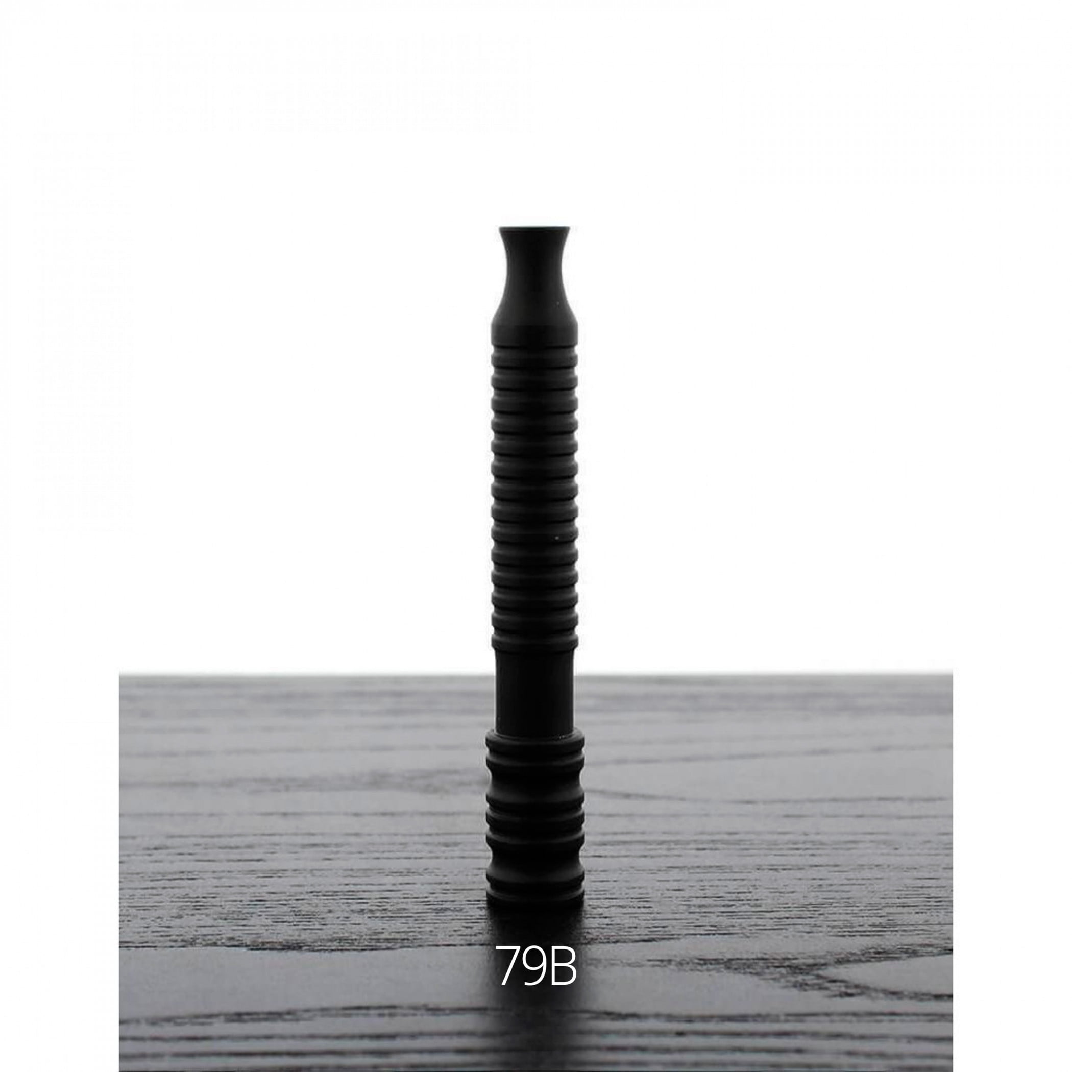 WCS Midnight Collection Stainless Steel Black Razor Handles-79B
