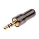 thumbnail image 1 of Conector jack de audio para micrófono perfke 3.5mm Estéreos auriculares Clavijas Mics, 1 of 7