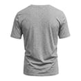 thumbnail image 5 of LRGSHF Short Sleeve for Men Summer Basic Tee Shirt V Neck Breathable Shirts Running Athletic Workout Shirt Soft Casual Tops, 5 of 5
