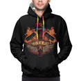 thumbnail image 1 of Otep Smash The Control Machine Hoodie Boys Long Sleeve Fleeces Fashion Color Rope Sweatshirt Xx-Large Black, 1 of 1