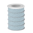 thumbnail image 2 of 5 Rolls Christmas Ribbon 1.5 inch Wide Decorative Ribbon for Gift Wrapping and Holiday Decorations Hand-drawn Waves, 2 of 7