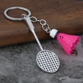 thumbnail image 4 of Guoxxzi school supplies for teens, Badminton Model Keychain Key Ring Style Simulation Model Portable Badminton Model Tools Practical And Clever For Phone Trinket Bag Keychain, 4 of 6