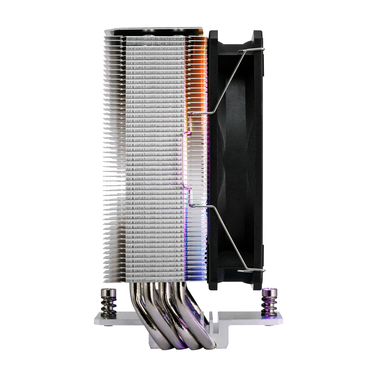 FSP NP5 ARGB CPU Cooler – Advanced Anti-Gravity Heat Pipes, Premium 120mm Fan, ARGB Lighting, Full RAM Clearance, Quiet Operation, and Latest CPU Compatibility (NP5-ARGB-120mm)