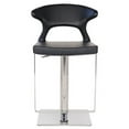 thumbnail image 2 of PoliVaz Hugo Hydraulic Adjustable Height Bar Stool, 2 of 2