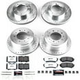 thumbnail image 3 of PowerStop Front and Rear Z36 Truck & Tow Carbon-Fiber Ceramic Brake Pad and Drilled and Slotted Rotor Kit Fits: LEXUS TOYOTA Select Models K1133-36, 3 of 9