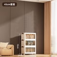 thumbnail image 7 of Luku 5 Tier Plastic Storage Boxes with Lid, Stackable Storage Boxes with Wheels, Foldable Storage Drawers Box with Front Door, Plastic Containers for Living Room Bedroom Organisation, 7 of 7