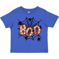 thumbnail image 3 of Inktastic Halloween Boo with Spiders in Web Boys or Girls Toddler T-Shirt, 3 of 5