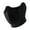 S, variant on Windproof Biking Face Cover Cold Weather Mask Breathable Fleece Half Mask for Outdoor Skiing and Cycling