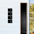 thumbnail image 3 of Handmadetneonsign Vertical Rosedale House Number, Vertical Rosedale Home Number Metal Wall Sign 63890, 3 of 5