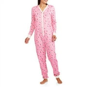 Hello Kitty Women's Drop Seat One Piece PJ