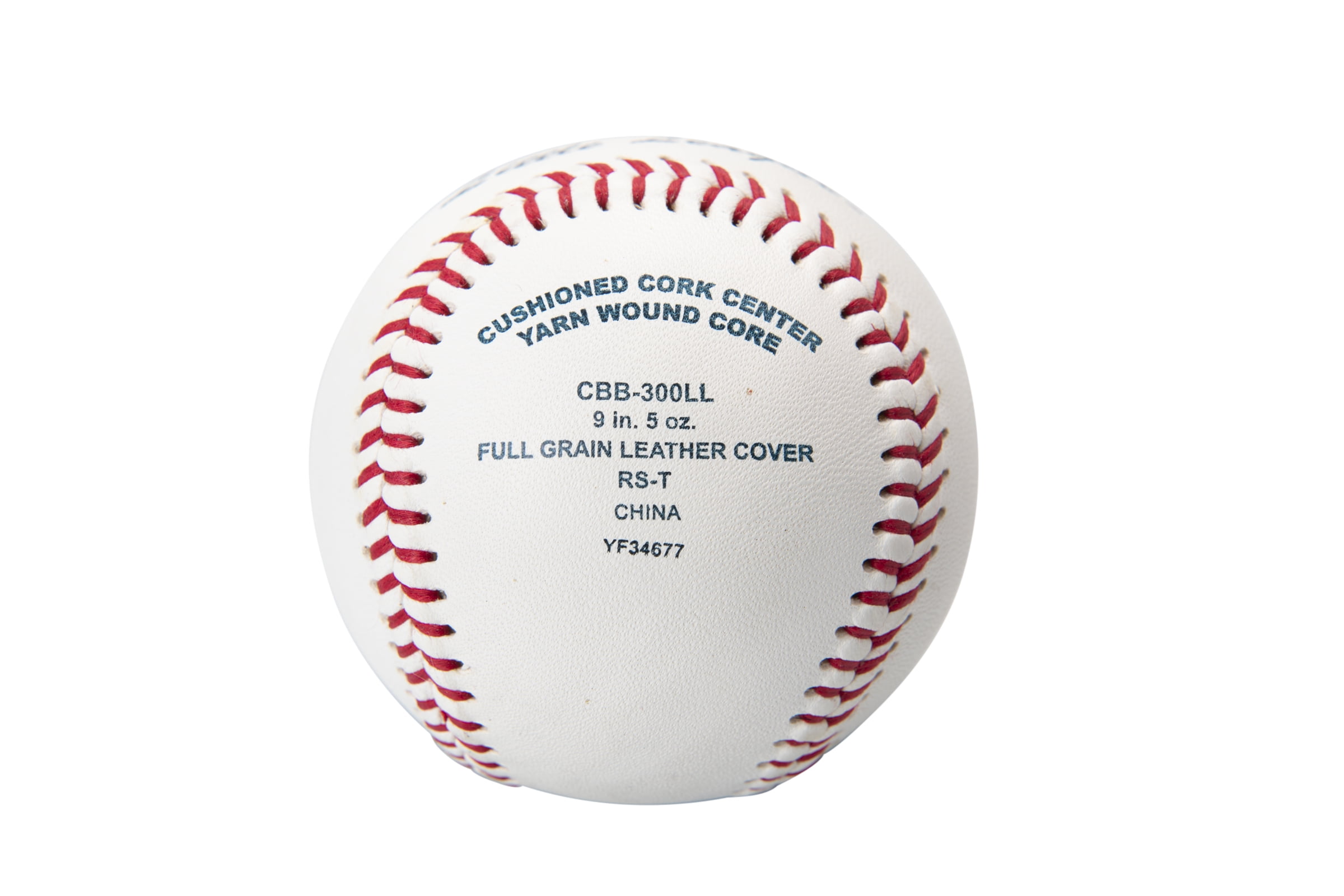 Champro Sports Little League Baseballs, Double Cushion Cork Core, Full Grain Leather Cover, 12 Pack