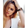 thumbnail image 6 of Wearlizer Leather Band Compatible with Apple Watch Band Women 38mm 40mm 41mm 42mm 44mm 45mm 46mm 49mm Dressy Leather Strap with T-shape Metal Buckle for iWatch Ultra SE Series 10 9 8 7 6 5 4 3, 6 of 6
