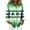 #102-Green, variant on Craaazy Women's St Patricks Day Green Prints Corduroy Button Lapel Long Sleeve Shirts Gifts