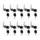 thumbnail image 2 of 10 Juegos de Cerradura de Seguridad Cilindro de Metal Gabinete Cerradura de Leva con Llaves Cerradura de Buzón de Seguridad Cajón 16mm, 2 of 8