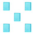 thumbnail image 2 of Guardoinrt Key Rings Mold Media Player Shape Safe Use Flexible Silicone Mould Handmade Crafts Cake Decoration Small Pendant 3149 5Set, 2 of 6