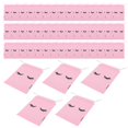 thumbnail image 3 of 50 Pieces Eyelash Aftercare Bags Plastic Makeup Bags Toiletry Makeup Pouch Cosmetic Travel with Draw, 3 of 5