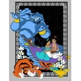 thumbnail image 2 of Girl's Aladdin Character Poster Frame  Graphic Tee Athletic Heather X Large, 2 of 5