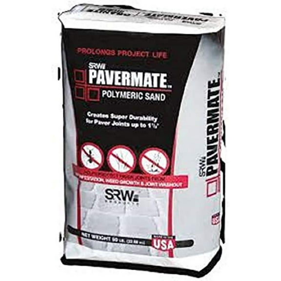 SRW Products Z3 Pavermate Polymeric Sand, 50-Pound Bag Paver Sand