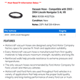 thumbnail image 2 of Vacuum Hose - Compatible with 2003 - 2004 Lincoln Navigator 5.4L V8, 2 of 2