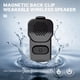 thumbnail image 4 of Altavoz Bluetooth Portátil con Clip Magnético, Inalámbrico, Resistente Al Agua IPX7, Subwoofer Estéreo BT5.3., 4 of 5