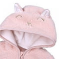 thumbnail image 3 of Baby / Toddler Baby Adorable Ear Decor Solid Hooded Coat(Baby boys＆Baby girls) 0-18M, 3 of 8