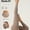 Khaki, variant on Women's Sports Leggings with a Solid Color Design, High-Waisted And Butt-Lifting Fitness Pants Suitable for Cycling, Gym Workouts, Yoga, And Running