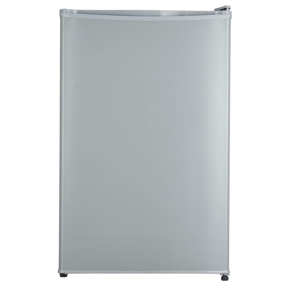 Portable Compact Fridge 4.3 Cu Ft Mini Refrigerator with Freezer – 2 Slide Out Glass Shelves Energy-Efficient Low Noise Single Door for Bedroom Office Dorm