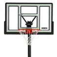 thumbnail image 3 of Lifetime Pro Court Height Adjustable Portable Basketball System, 44 Inch Backboard, Blue/White, 3 of 6