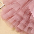 thumbnail image 5 of FYMNSI Baby Girls Diaper Tutu Skirts Infant Toddler Bloomers Skirts Princess Skirts with Headband Bean Pink 6-12 Months, 5 of 7