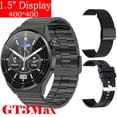 thumbnail image 1 of Xiaomi-reloj inteligente Huawei GT3 MAX para hombre, accesorio de pulsera resistente al agua IP68 con llamadas, Bluetooth, seguimiento de actividad y presión arterial, compatible con Android, 2023 xuanjing unisex, 1 of 2