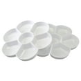 thumbnail image 5 of ELAYARD Mixing Palette White Ceramic Plum Blossom Shaped 2Pcs, 5 of 8