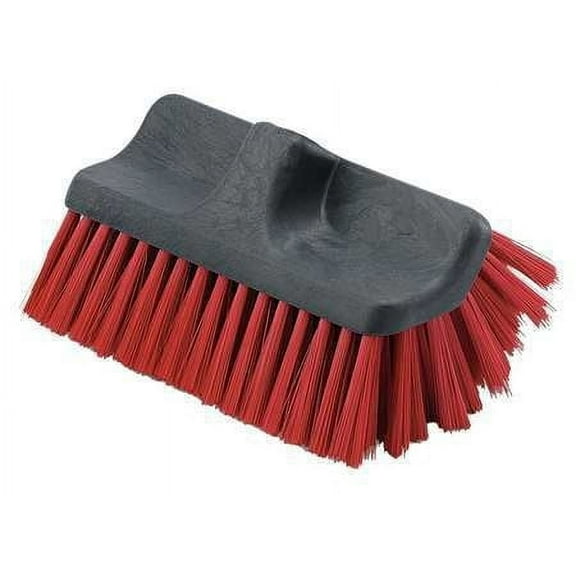 Libman Dual Surface Scrub Brush Replacement Head Red Black