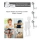 thumbnail image 5 of Ounissouiy Soporte de cabezal de ducha ajustable montado en la pared ventosa soporte de baño giratorio de 360 ​​° soporte de rociador doméstico Juegos de accesorios de baño blanco Ounissouiy HA004486-01, 5 of 6