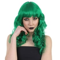 HPO Adult Women's Joker Wigs Collection | Long Curly Party Ready Fancy Cosplay & Halloween Wigs