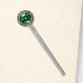 thumbnail image 4 of St. Patrick's Day Silver Lace-Edged Bookmark - Gift for Readers and Book Lovers, 4 of 5