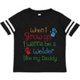thumbnail image 3 of Inktastic Welder Like Daddy Boys or Girls Toddler T-Shirt, 3 of 5