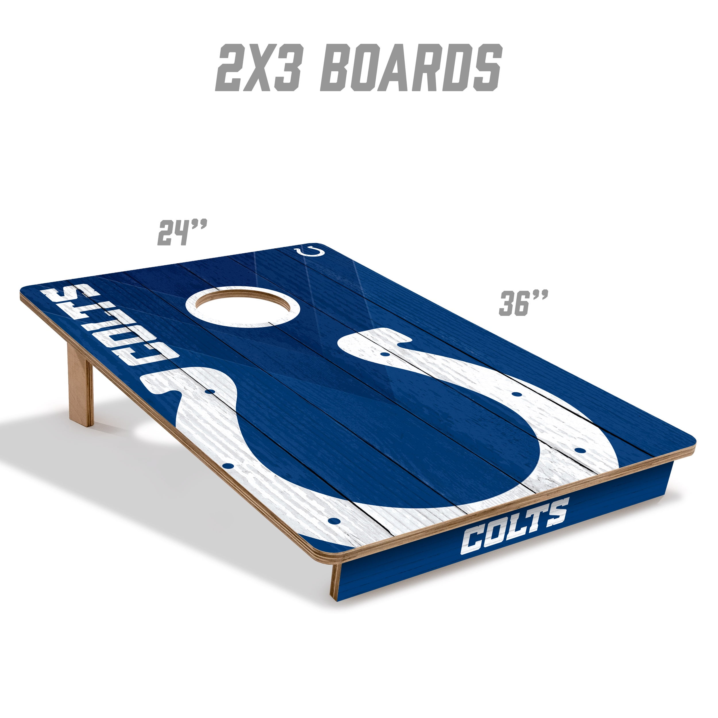 YouTheFan NFL Indianapolis Colts 2' x 3' Cornhole Game