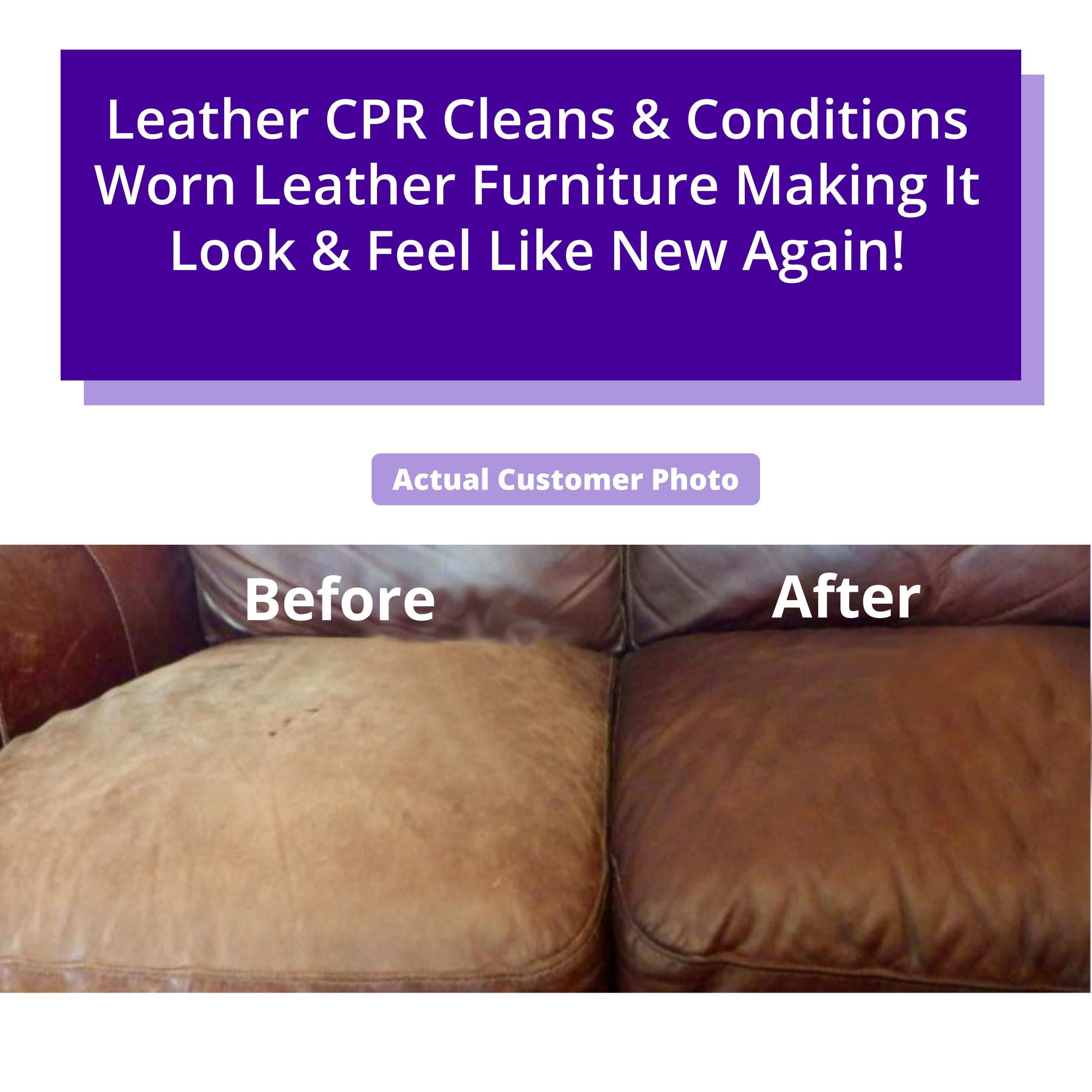 Leather CPR Cleaner & Conditioner 18oz Double Pack