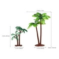 thumbnail image 5 of Luxshiny 16 Pcs Tropical Palm Tree Cake Toppers Plastic Coconut Tree Decorations for Birthday, Party, Cupcake and Cake, 5 of 7