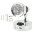 thumbnail image 2 of Lampe de Chevet LED RV, Lumière de Lecture Lumière Blanche Chaude Antichoc 3 Perles de Lumière LED pour Navires, 2 of 7