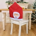 thumbnail image 4 of Craftsmanship Spirit 19.68x23.62in Christmas Chair Santa & Snowman Themed Chair Decor Festive Home Decoration For Christmas Parties & Holiday Gatherings(Christmas Deer), 4 of 8