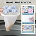 thumbnail image 3 of Easygou Pet Hair Remover for Laundry – 3/6 Pack Reusable Washing Machine Lint Catcher, Floating Mesh Filter for Dog & Cat Hair‌, 3 of 7