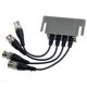thumbnail image 4 of Video portátil de 4 canales BNC a UTP RJ45 4CH Transceptor de video balun pasivo para cámara CCTV, 4 of 4
