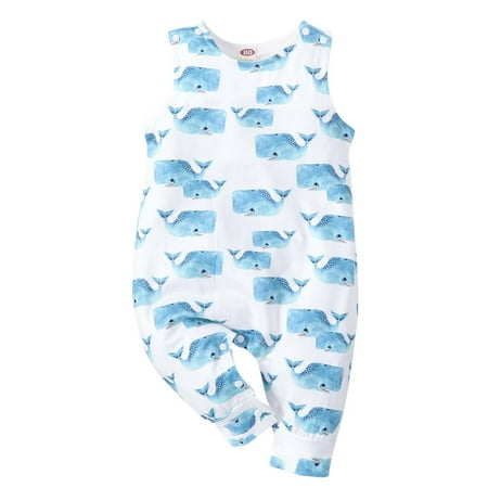 

Binmer Summer Toddler Children S Sleeveless Trousers One-Piece Romper Pattern Printed Romper Children S Clothing
