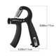 thumbnail image 3 of 5-60kg Automatic Counting Home Gym Pinch Adjustable Hand Grip Strengthener, 3 of 5