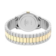 Timex Mens South Street Sport Two-Tone 36mm Casual Watch، Expansion Band