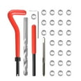 thumbnail image 1 of Abody Ensemble d'Insertion de Filetage Métrique 30 Pcs M4 M7 M9 M11 Outil de Bobine Hélicoïdale Voiture Pro *0.5, 1 of 1